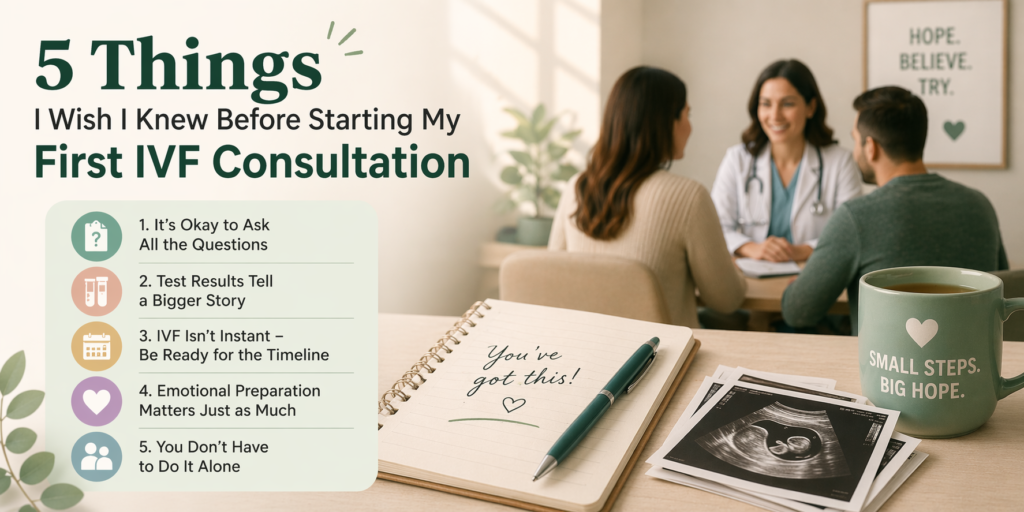 5 Things I Wish I Knew Before Starting My First IVF Consultation