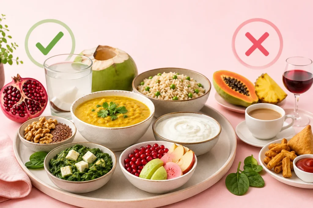 Indian Diet After Embryo Transfer: What to Eat, What to Avoid